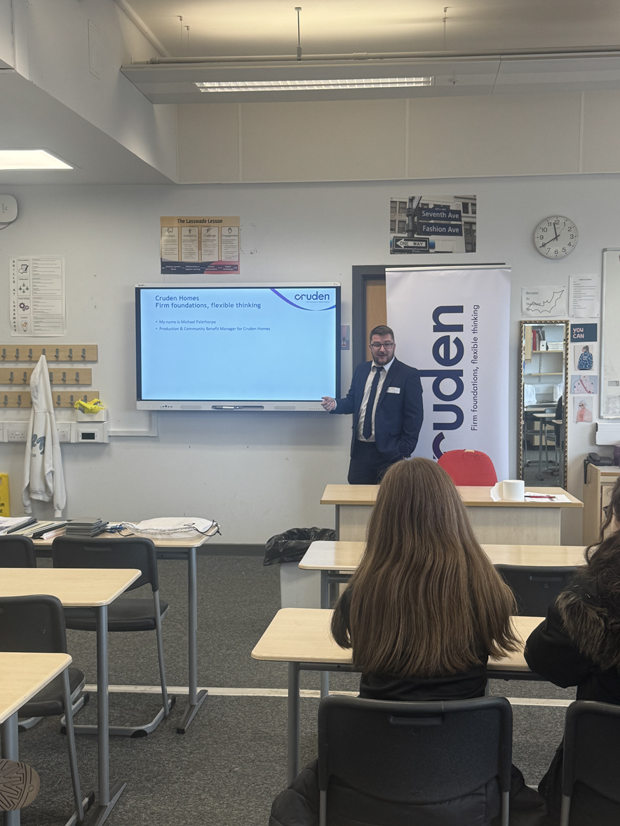 Cruden inspires young women to explore STEM in Midlothian